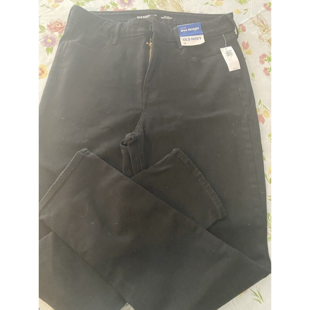 Old Navy Black Denim Jeans Size 14